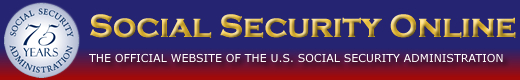 Social Security Online - The Official Website of the U.S. Social Security Administration